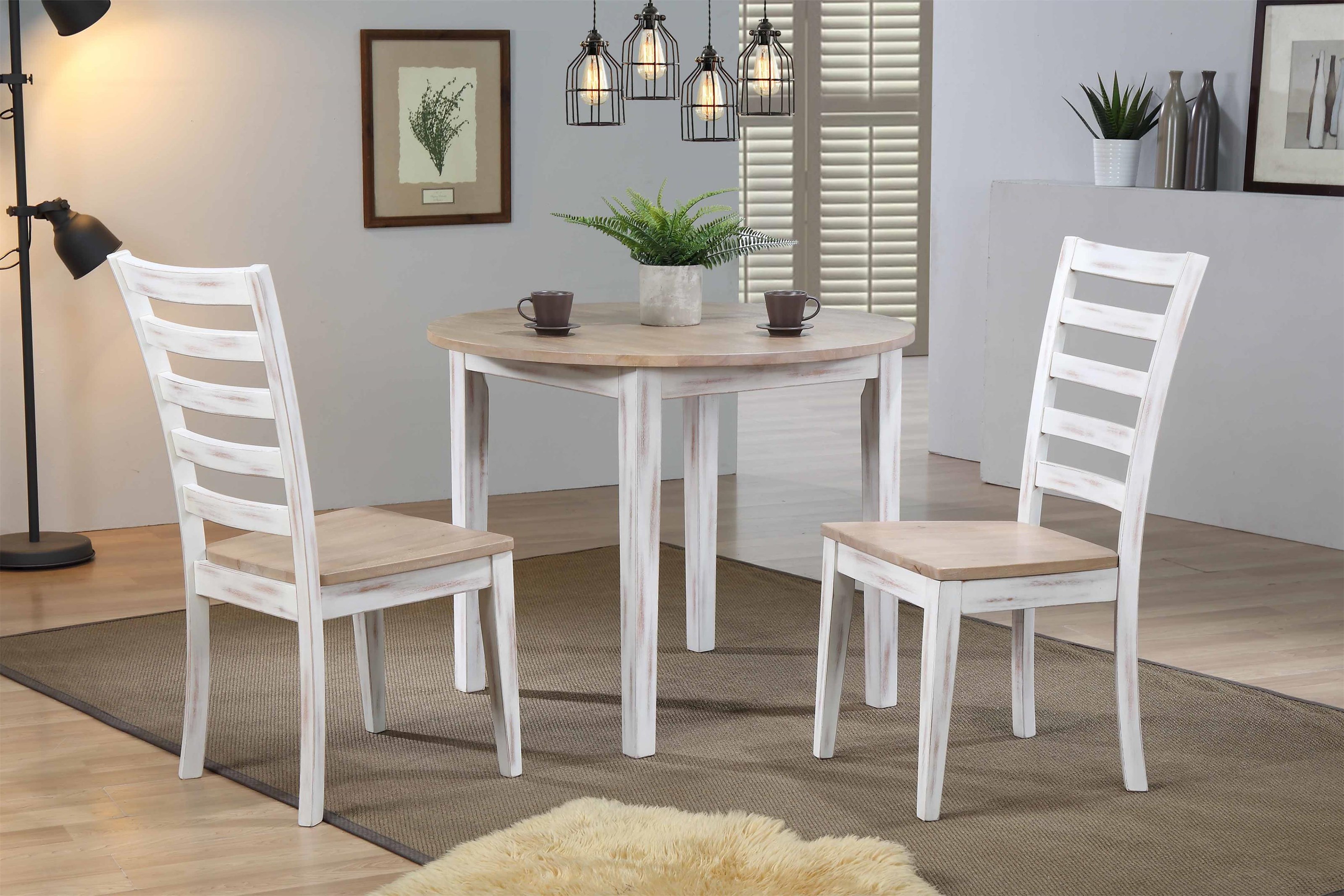 36 round table and chairs top
